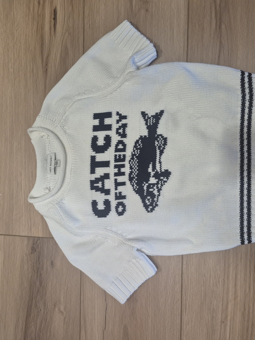 Free Aseembly Knit Tee Sweater